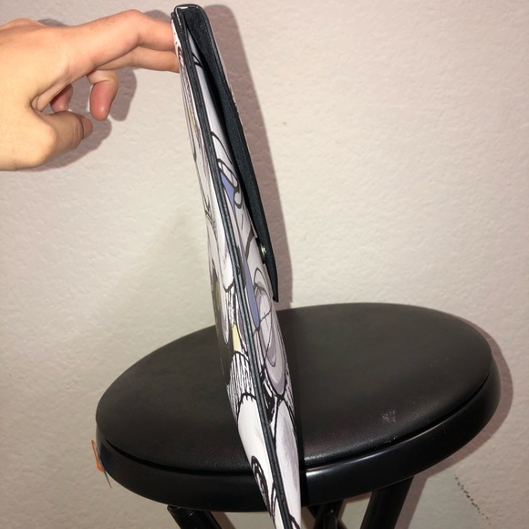 Asos Asymmetrical Graffiti-Style Envelope Clutch - Picture 13 of 16